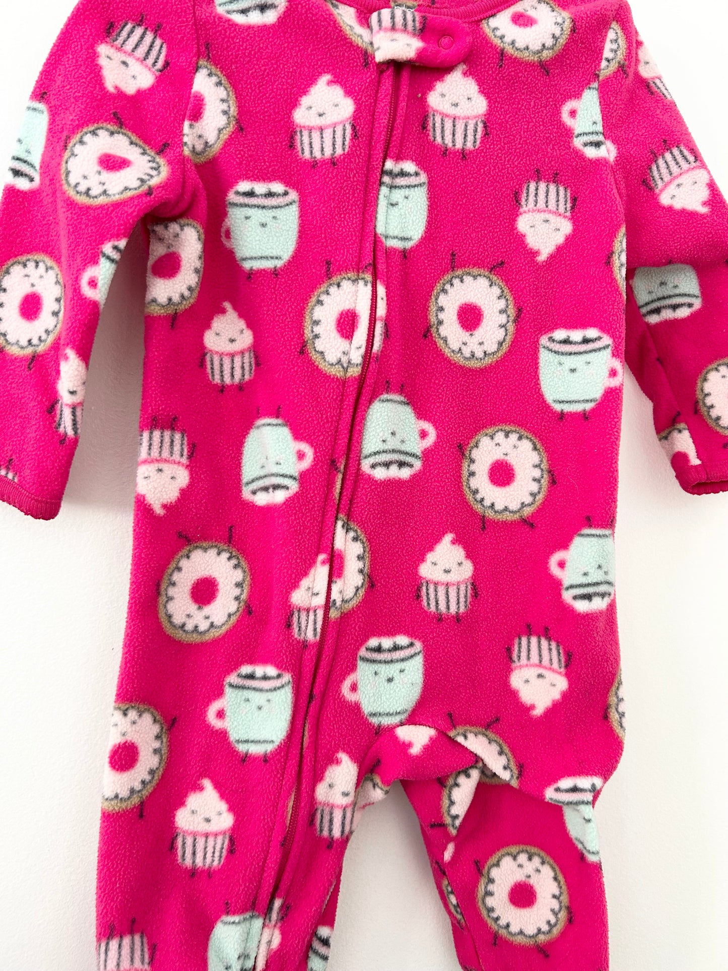 Carters | fleece sleeper | 12m