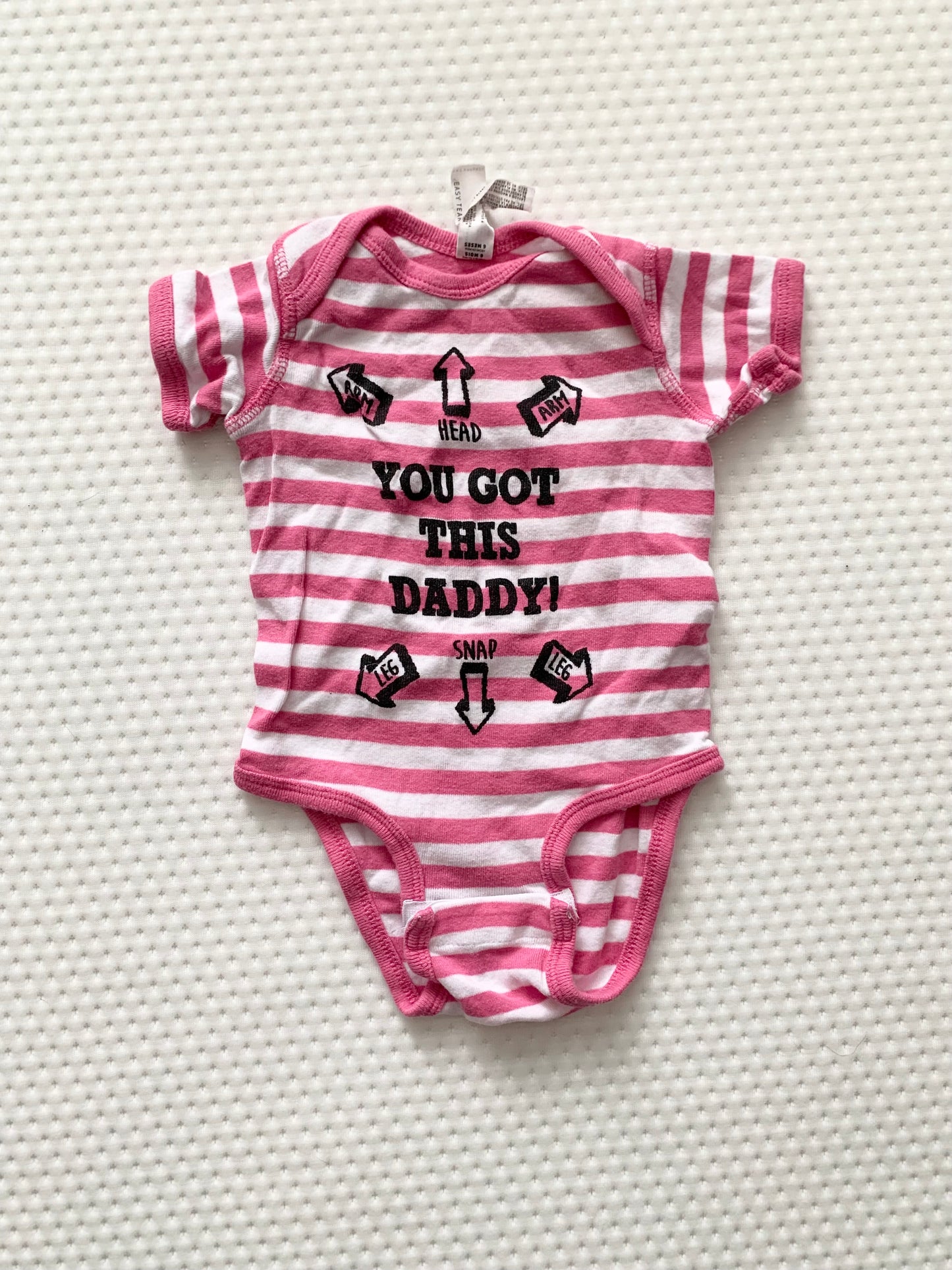 Rabbit skins | You got this daddy onesie | 6m