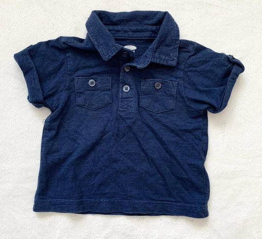 Old navy | navy polo | 6m