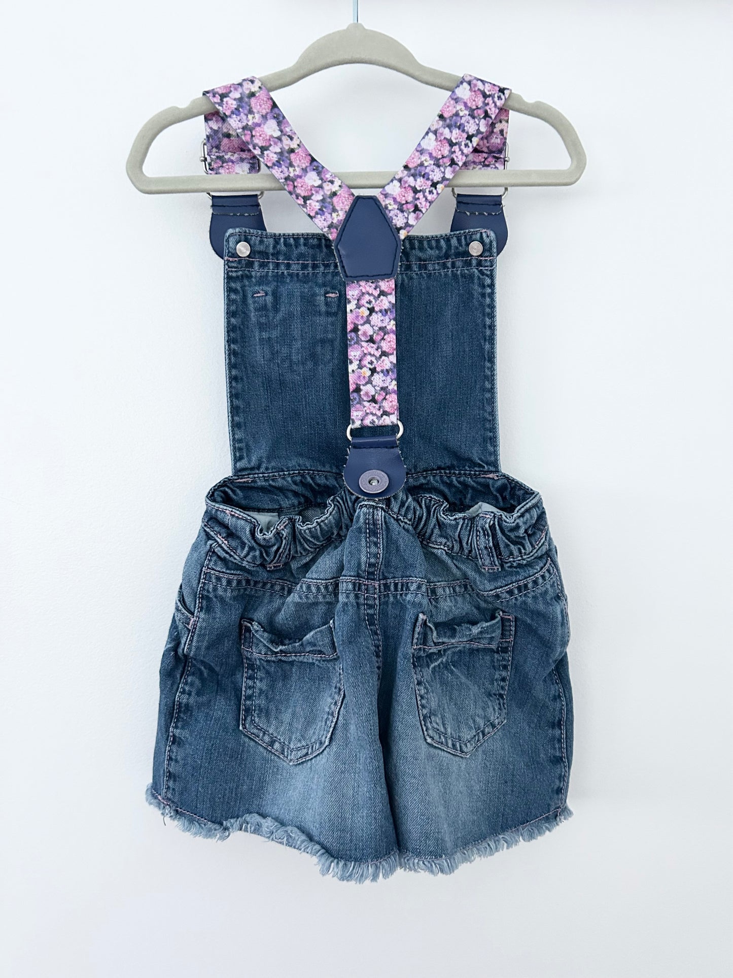 George | denim pinafore | 2T