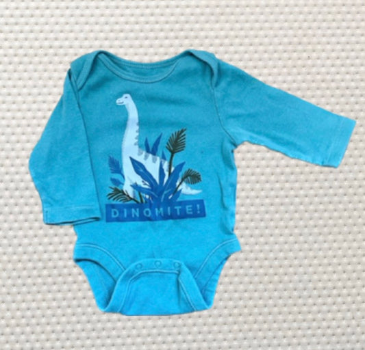 Unbranded | dinomite LS onesie | 3m