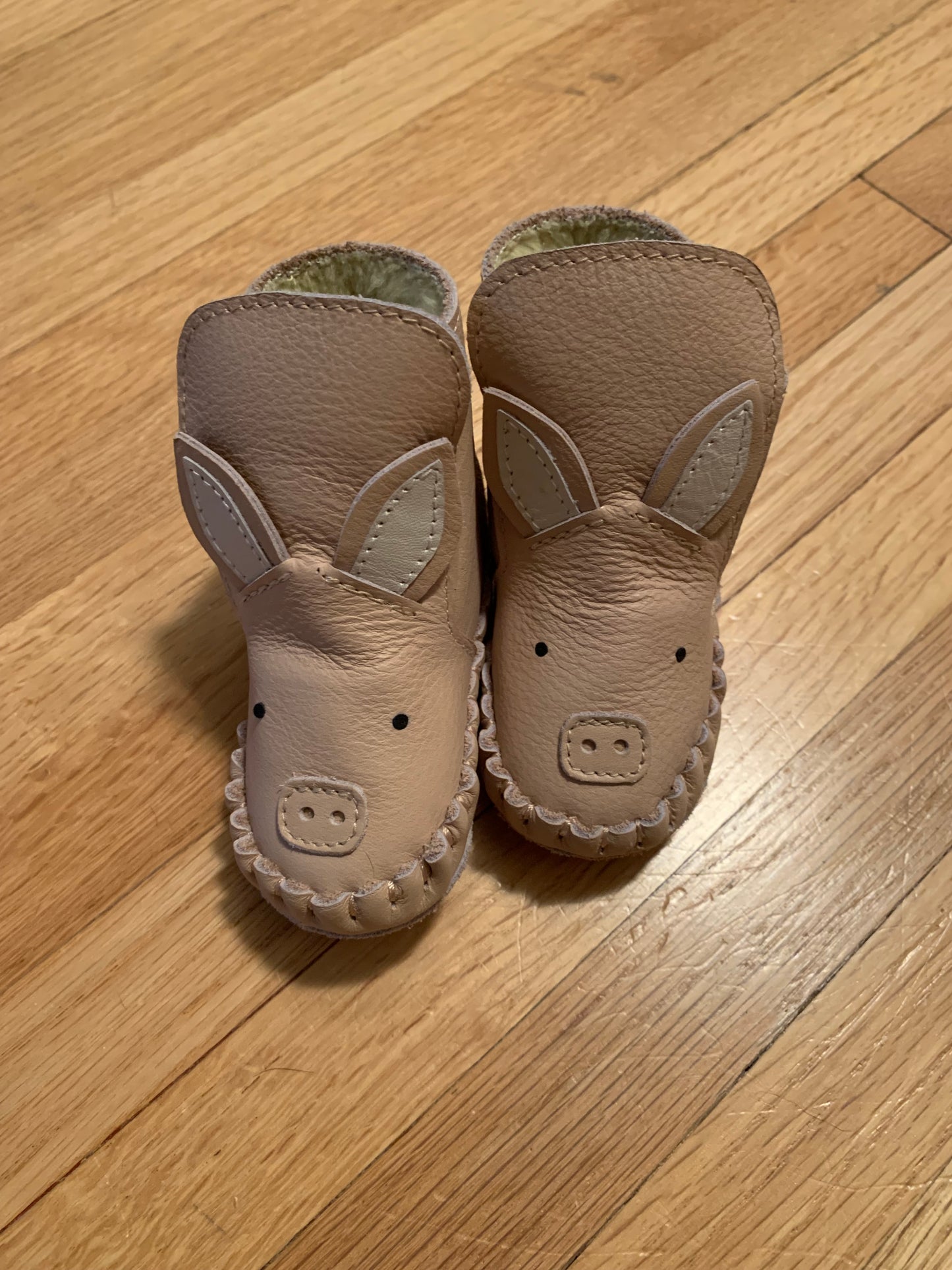 Donsje | Premium leather, fur lined booties | 6m