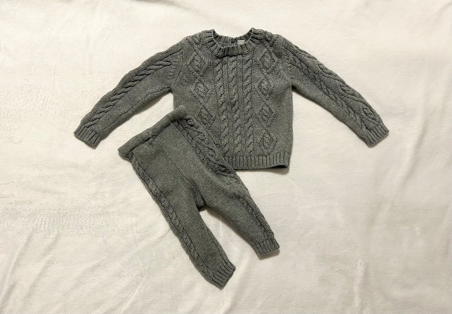 bonjour baby | knitted set | 3m