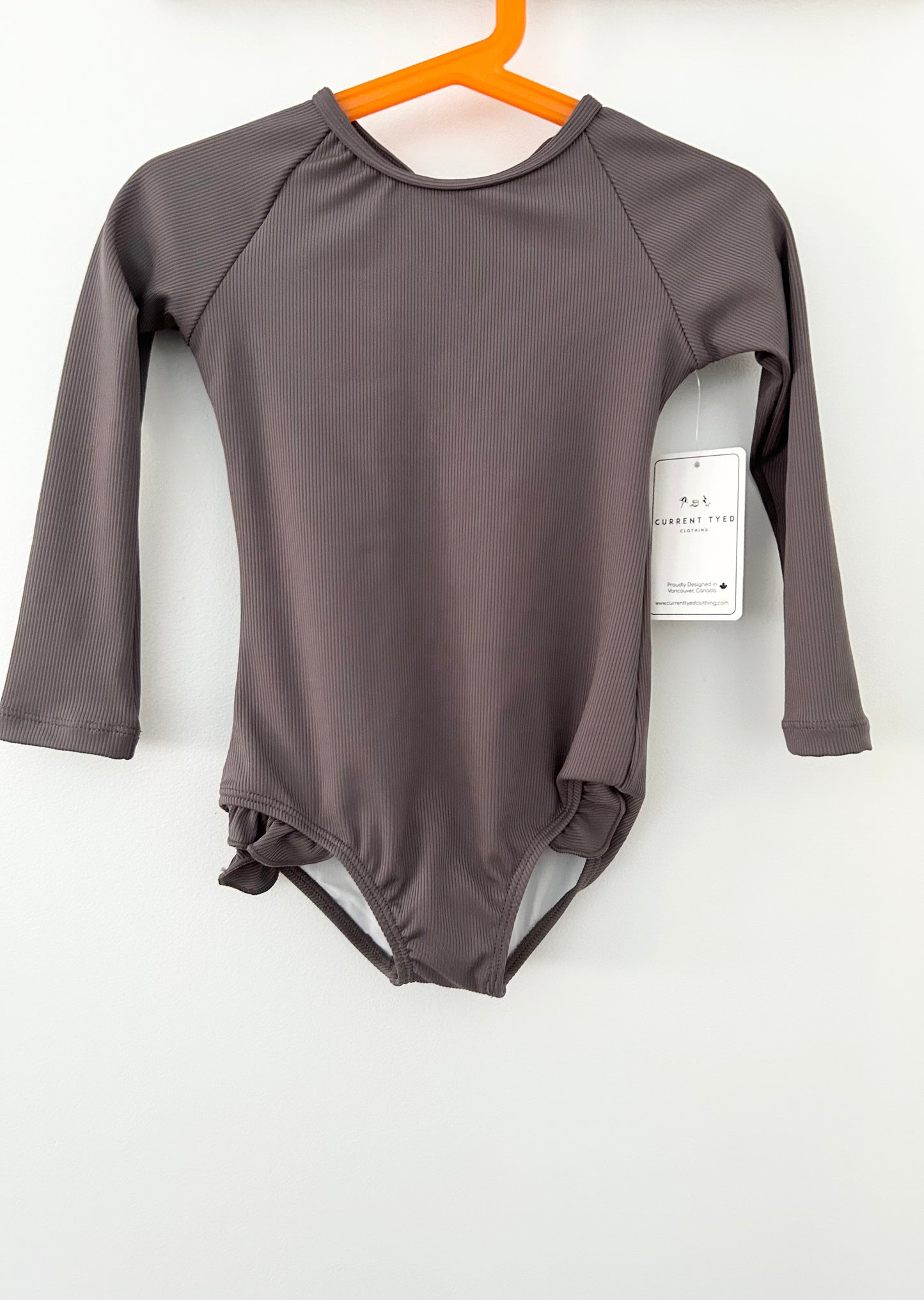 Current Tyed | ruffle rashguard suit