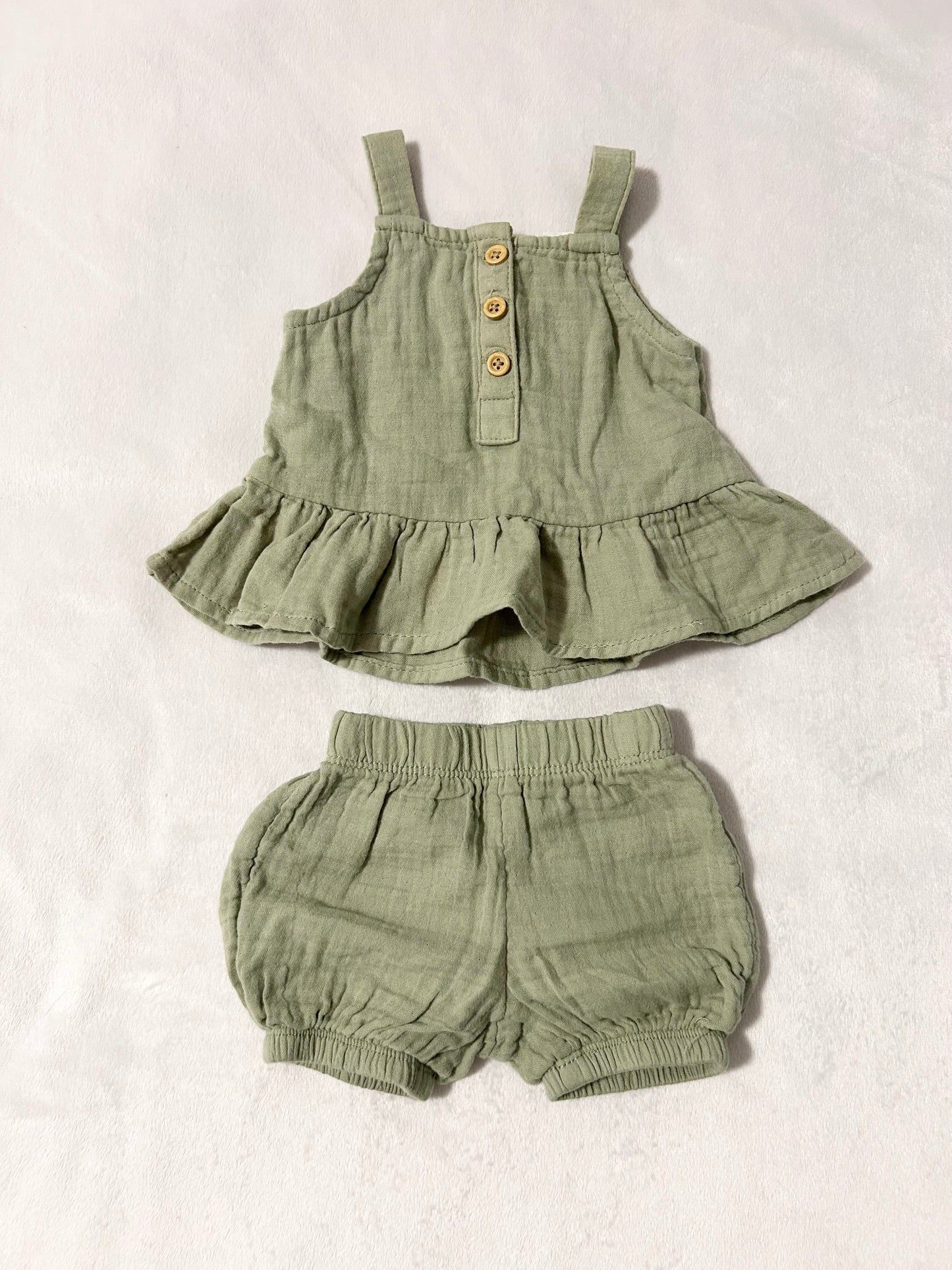 Carters | organic cotton summer set | NB