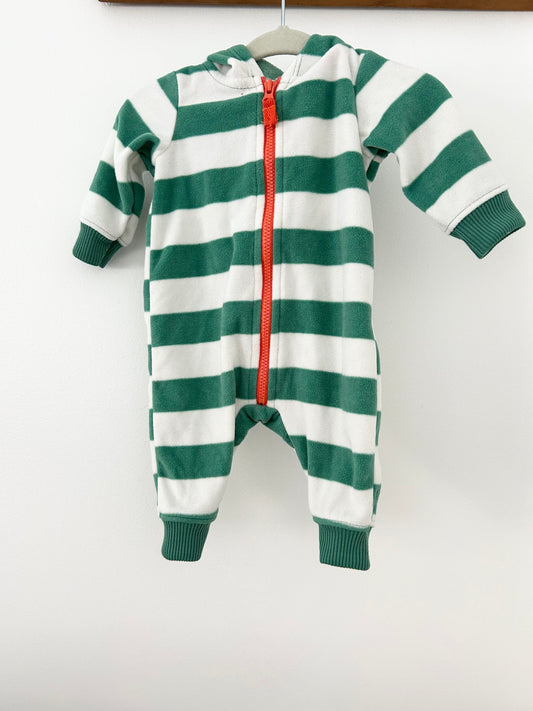 Carters | hooded fleece jumper | NB