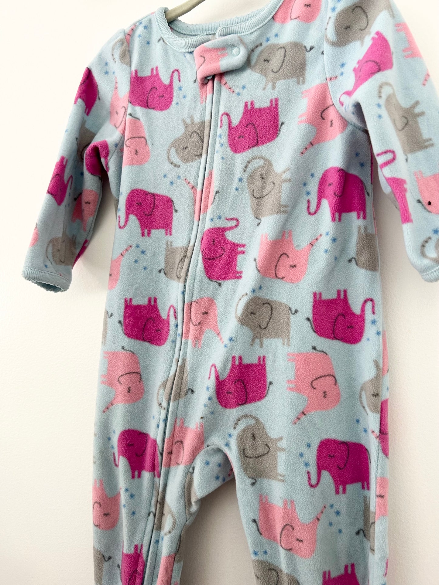 Carters | fleece sleeper | 12m