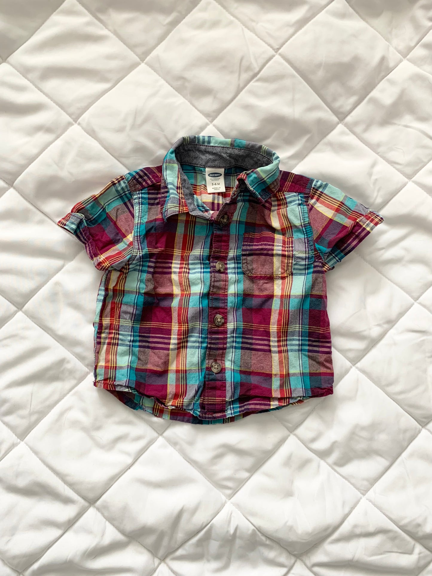 Old navy | SS button up Shirt | 6m