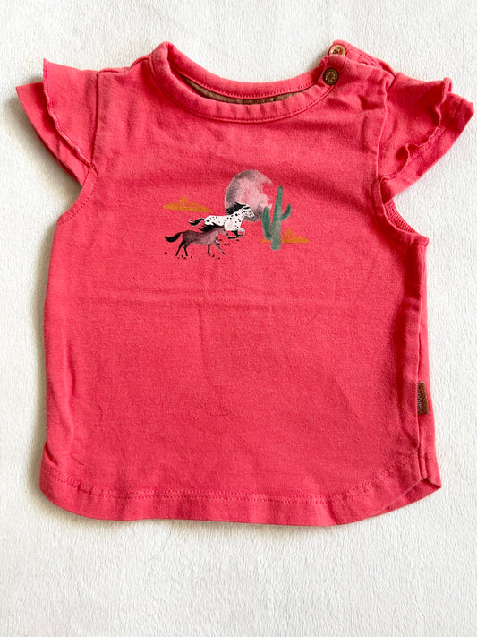 Noppies | wild horses tshirt | 4m