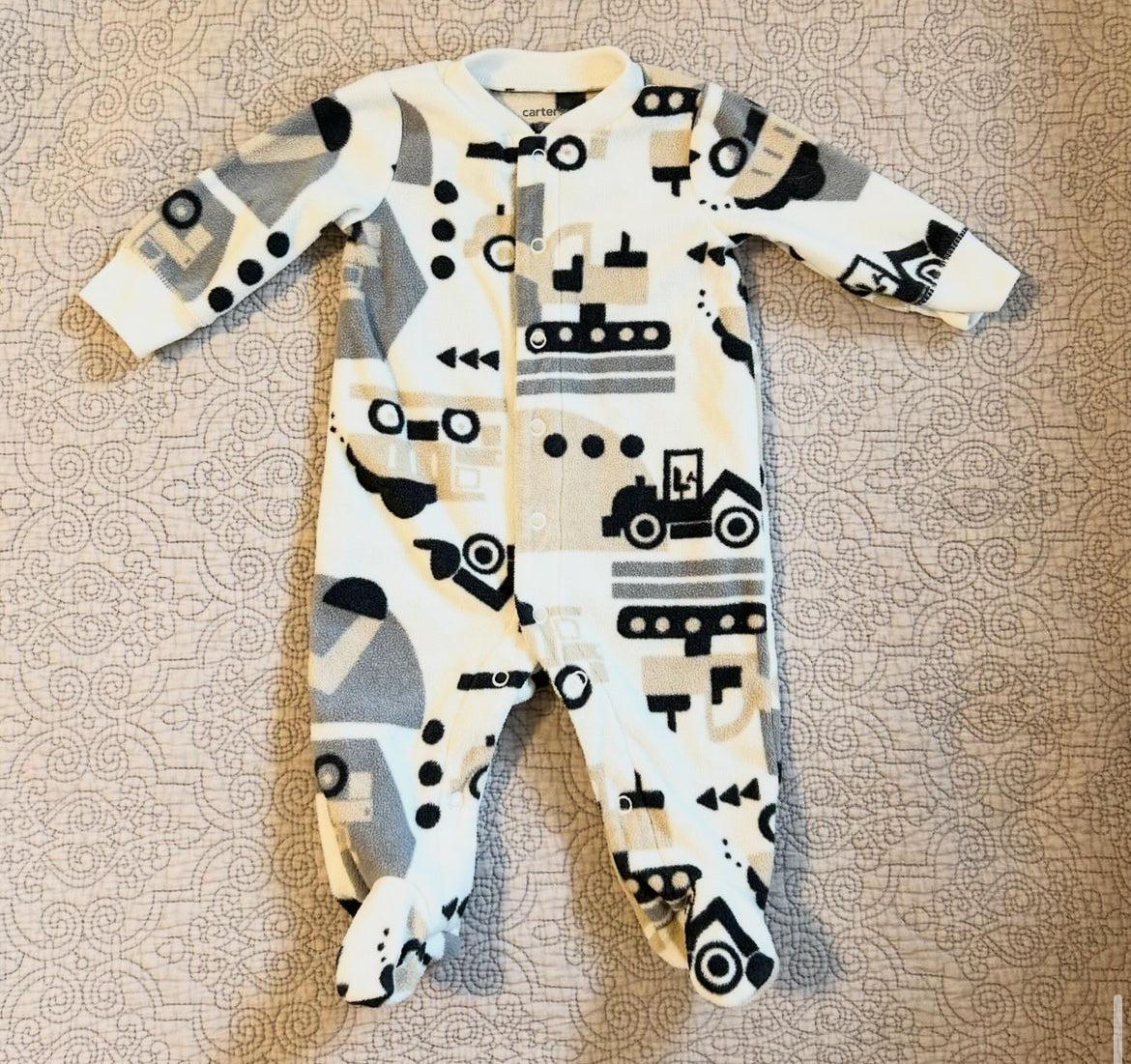 Carters | fleece sleeper | 3m