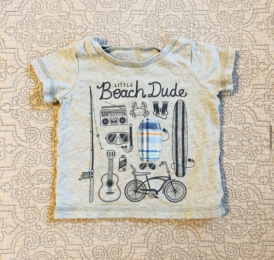 Carters | beach dude tshirt |3m