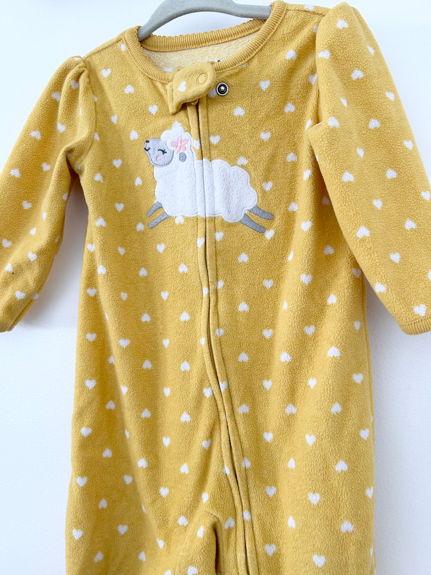 Carters | fleece sleeper | 9m