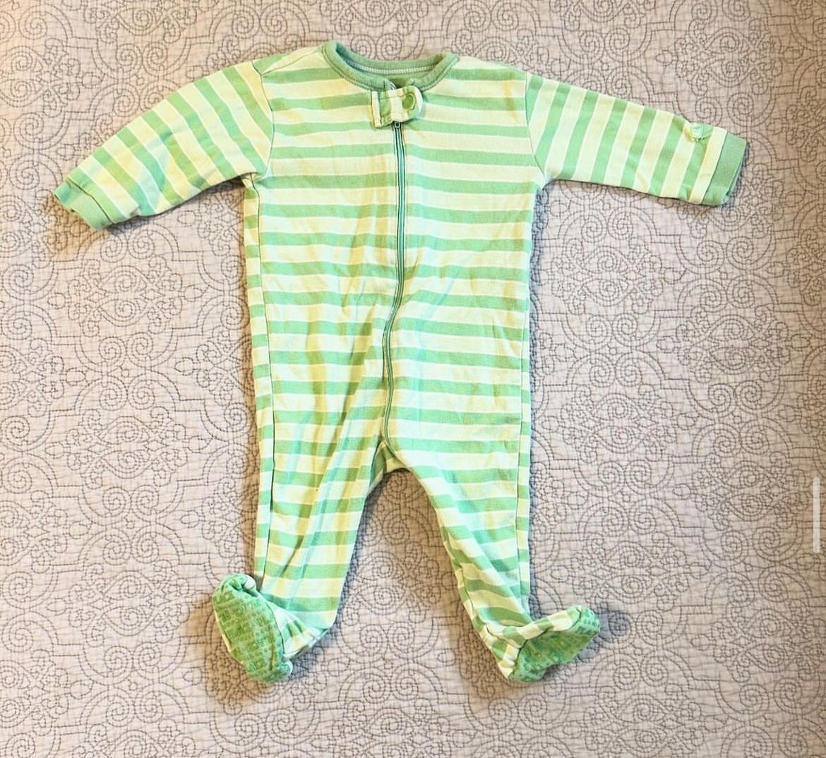 The children’s place | striped sleeper | 6m