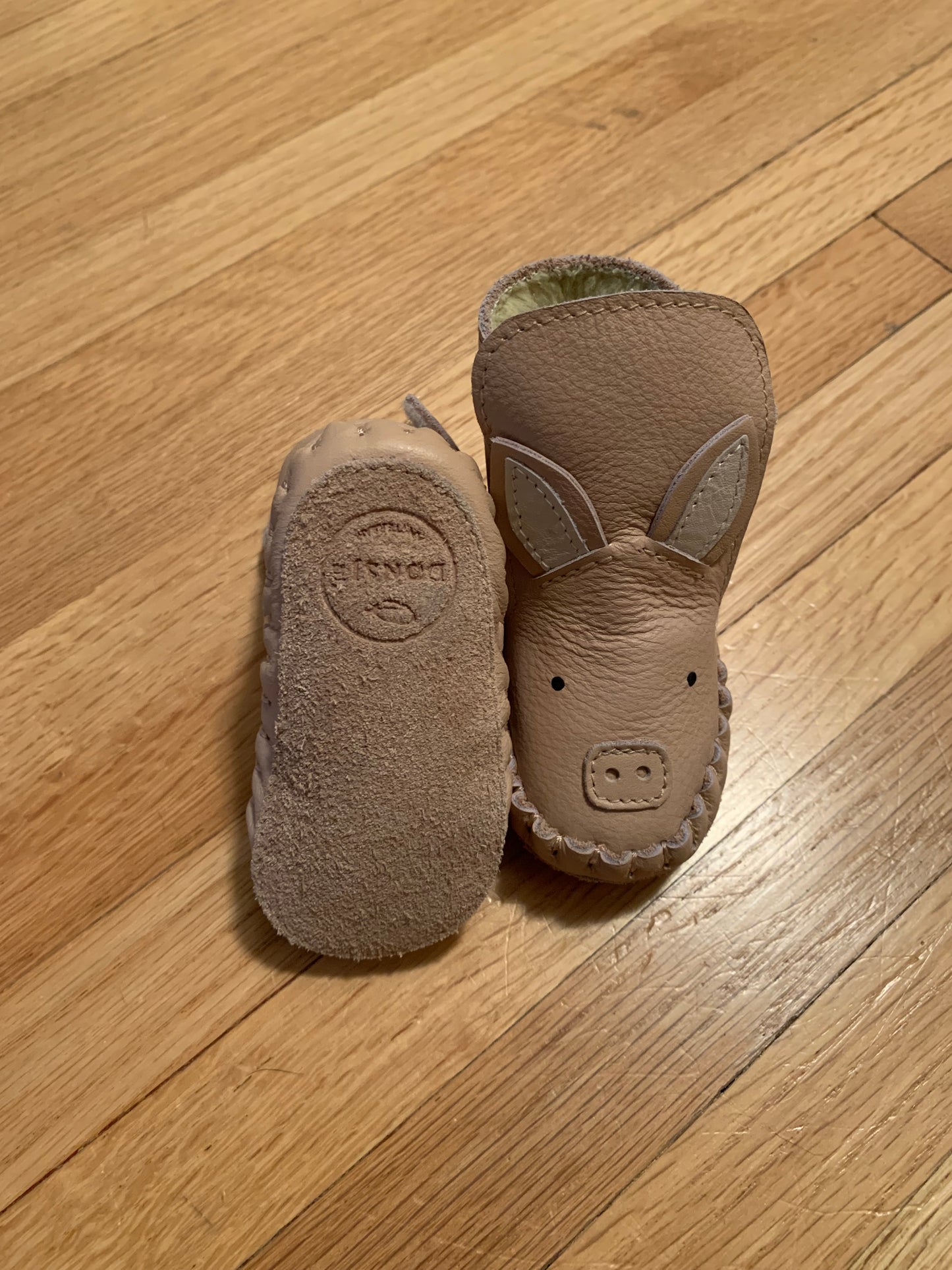 Donsje | Premium leather, fur lined booties | 6m