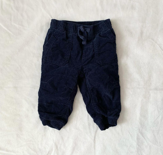 Gymboree | Lined cord joggers | 12m