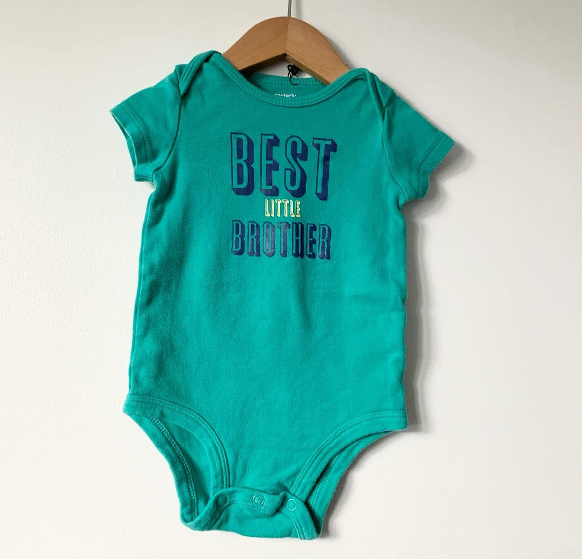 Carters | best little brother onesie | 9m