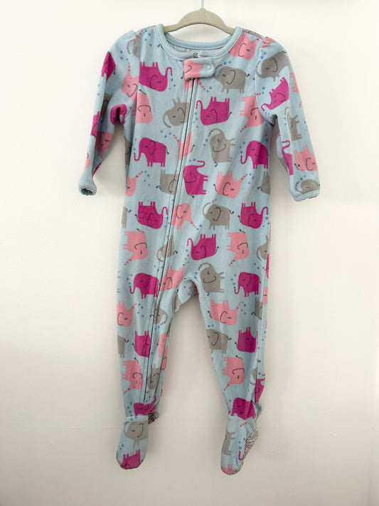 Carters | fleece sleeper | 12m