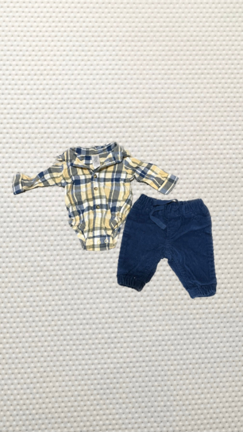 Carters | Plaid Outfit | NB