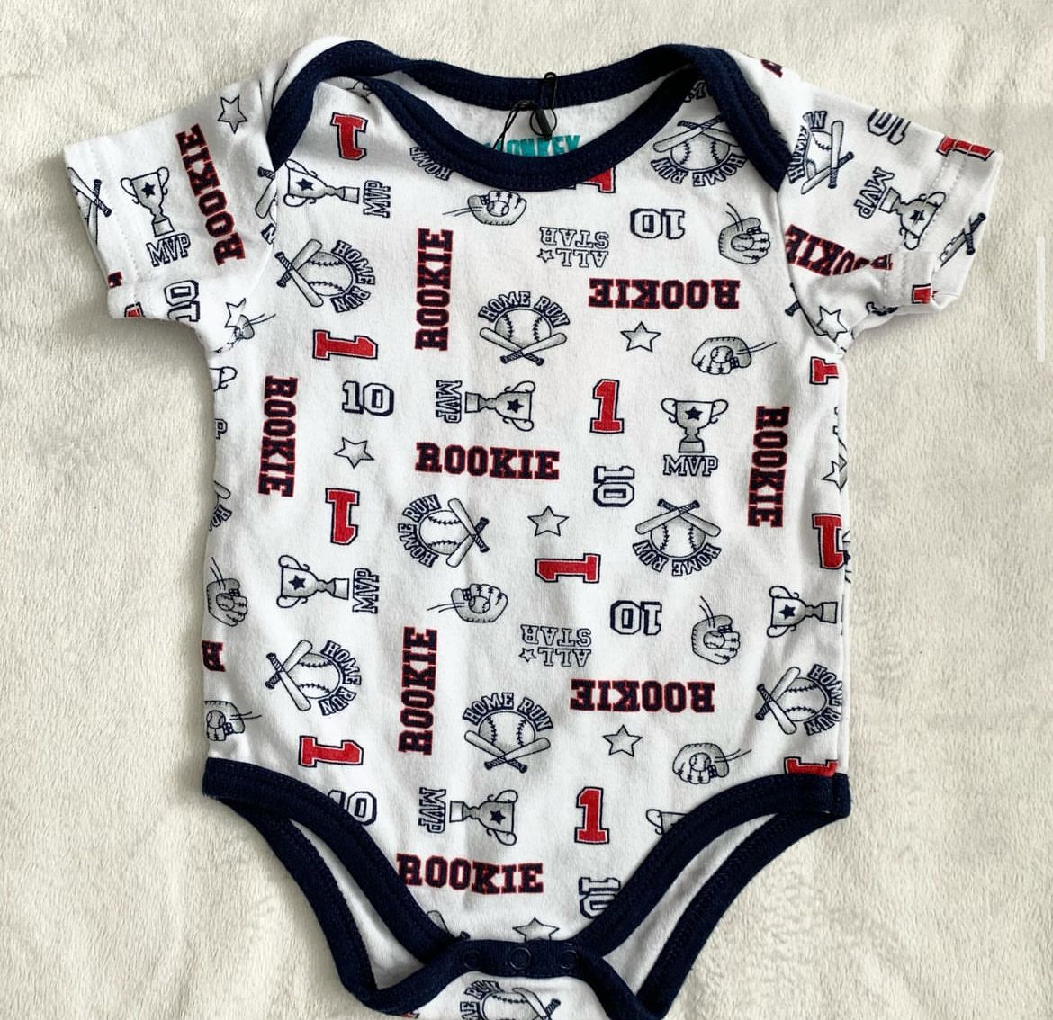 Monkey Bars | Sports onesie | 6m